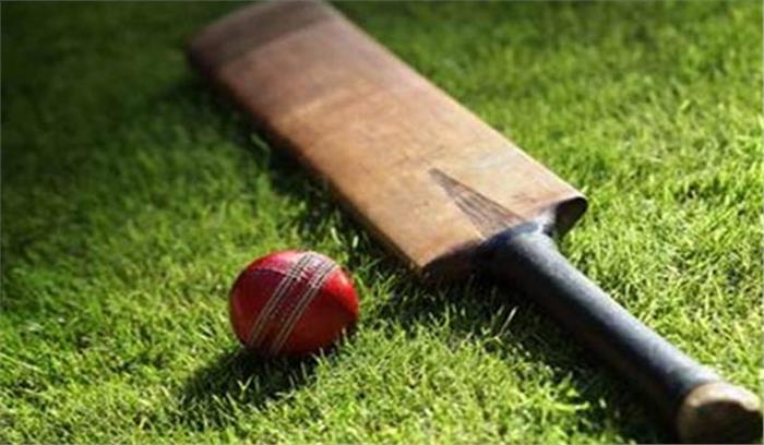 स्थानीय क्रिकेट टूर्नामेंट के दौरान खिलाड़ी की मौत