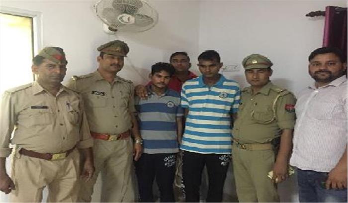भाटी गिरोह के इनामी बदमाश पुलिस के हत्थे चढ़े