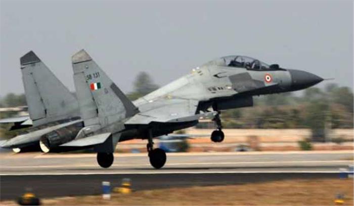 वायु सेना के लड़ाकू विमान सुखोई से ब्रह्मोस का सफल परीक्षण किया गया वायु सेना के लड़ाकू विमान सुखोई से ब्रह्मोस का सफल परीक्षण किया गया