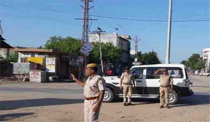  राजस्थान में मालपुरा कर्फ्यू में दो घंटे की ढील