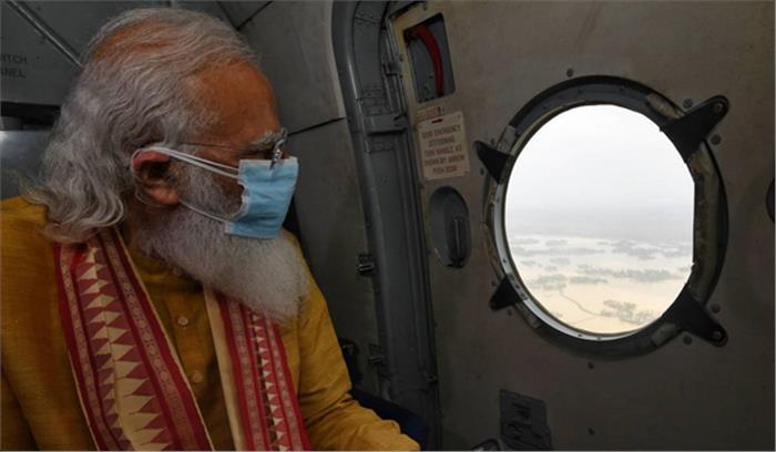 चक्रवात यास : हवाई सर्वेक्षण के बाद पीएम ने 1 हजार करोड़ रुपये के राहत पैकेज की घोषणा की