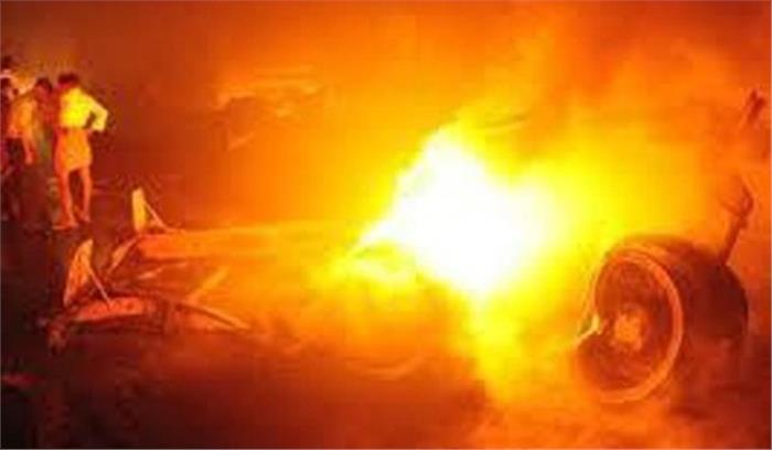 सिलेंडर विस्फोट में 6 छात्रों समेत 8 घायल