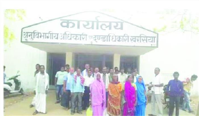 डीबी पावर की दबंगई,  स्टे के बाद भी निर्माण कार्य जारी