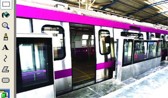 ब्लू लाइन से बेहतर है मेजेंटा लाइन के स्टेशन