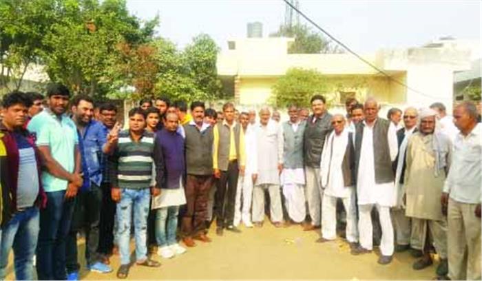 रानी देवयानी का मकौड़ा गांव में हुआ स्वागत 