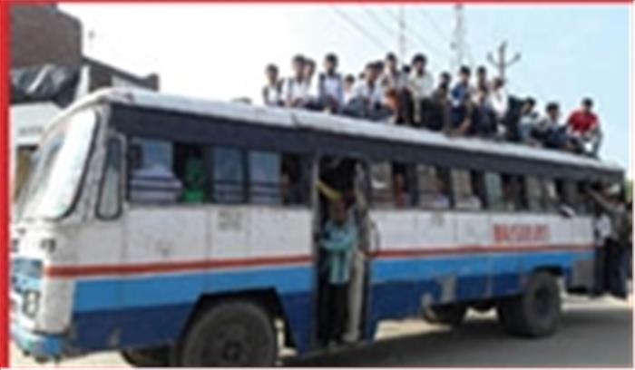 बिना परमिट दौड़ रहीं डग्गामार बसों पर होगी कार्रवाई