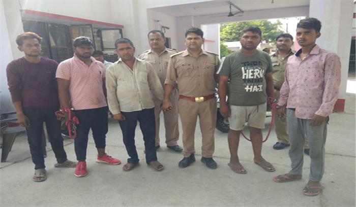 उत्तर प्रदेश : टैंकरों से तेल चोरी करने वाले गिरोह का पर्दाफाश