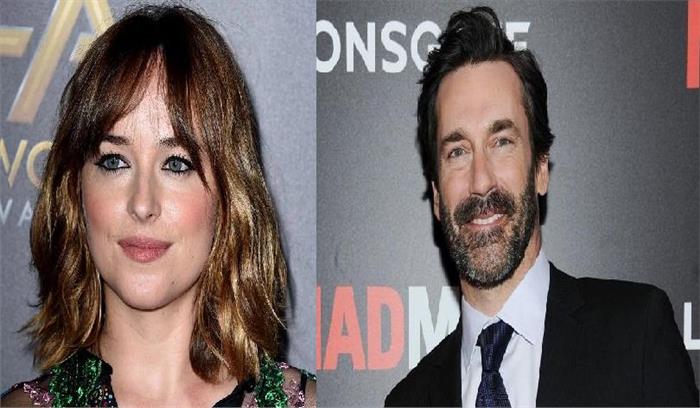 रेस्तरां में साथ दिखे डकोटा जॉनसन और जॉन हैम