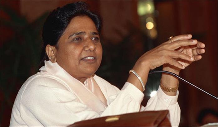 दलित समाज के दिलेरों की हत्या कर रही भाजपा सरकार : मायावती