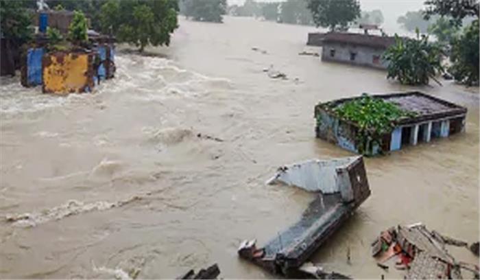 दरभंगा में बाढ़ के पानी में महिला समेत दो की डूबकर मौत