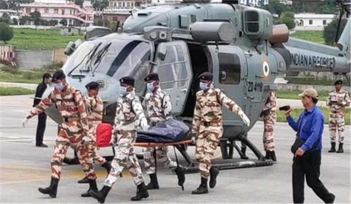 लापता पर्वतारोहियों के सभी शव लाये गये पिथौरागढ़