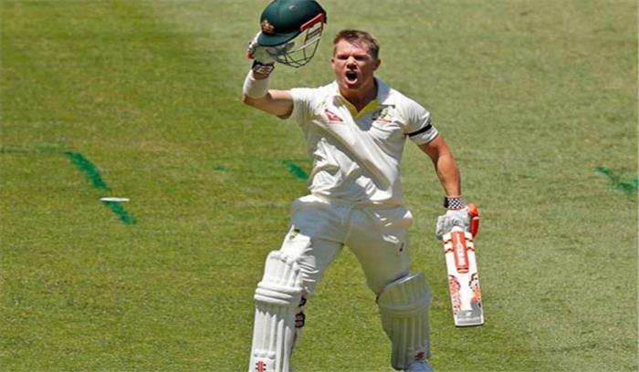 मेलबर्न टेस्ट: वॉर्नर के शतक से आस्ट्रेलिया की मजबूत शुरुआत