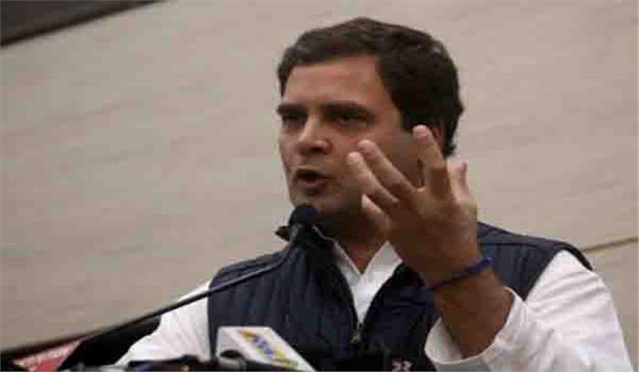 चकाचौंध को भुलाकर हमें बताएं कब बढ़ेगी एमएसपी : राहुल