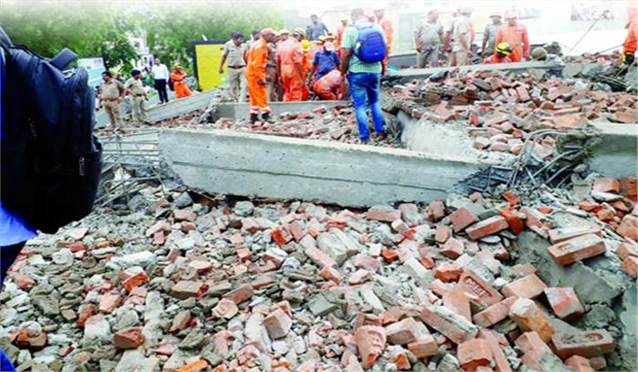 एक की मौत, 8 मलबे में दबे