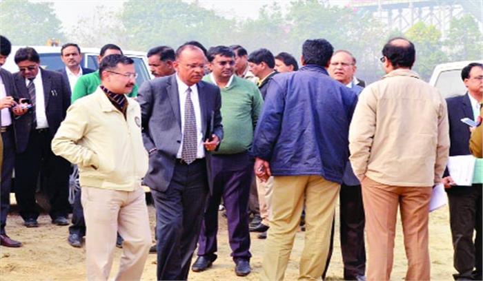 एडीजी के साथ ही नोएडा पहुंची एसपीजी घंटों चली बैठक, किया मौका मुआयना