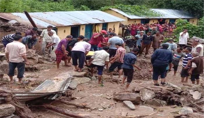उत्तराखंड में आफत की बारिश,दो की मौत, दो लापता उत्तराखंड में आफत की बारिश,दो की मौत, दो लापता