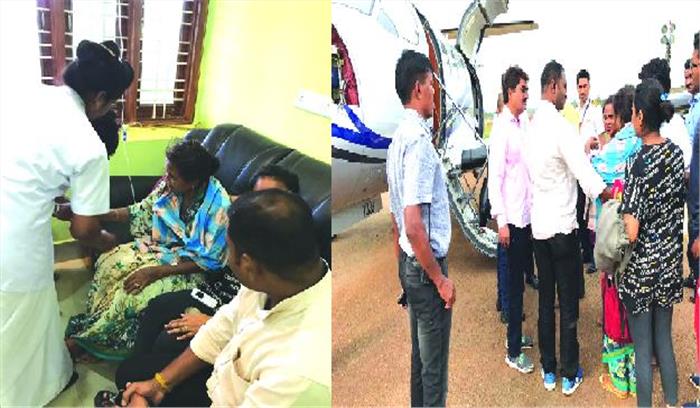 विधायक देवती की तबियत बिगड़ी, विमान से लाए रायपुर