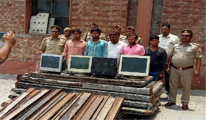 रेकी कर चोरी करने वाले अंतर जनपदीय गिरोह का पर्दाफाश