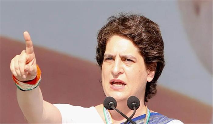 दिल्ली-यूपी बॉर्डर पर फंसे लोगों की व्यवस्था करे सरकार : प्रियंका