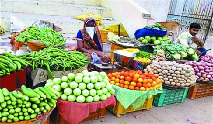 दिल्ली में हो रहे प्रदर्शन का असर बड़वानी की सब्जियों पर भी पड़ा