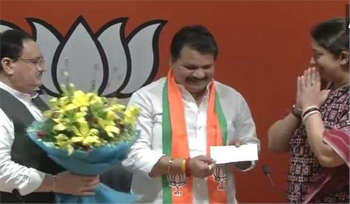 बसपा नेता चन्द्र प्रकाश मिश्रा ने थामा भाजपा का दामन