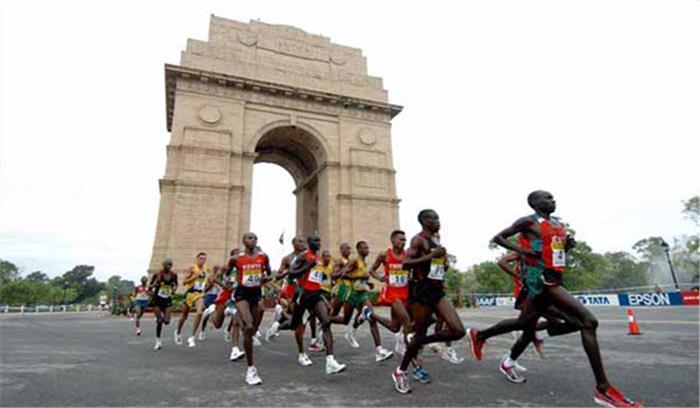 दिल्ली हाफ मैराथन रद्द करने की मांग
