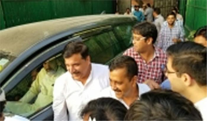 दिल्ली : भाजपा नेताओं की भूख हड़ताल समाप्त