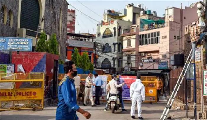 दिल्ली के जहांगीरपुरी एच ब्लॉक में 46 लोग कोरोना पॉजिटिव