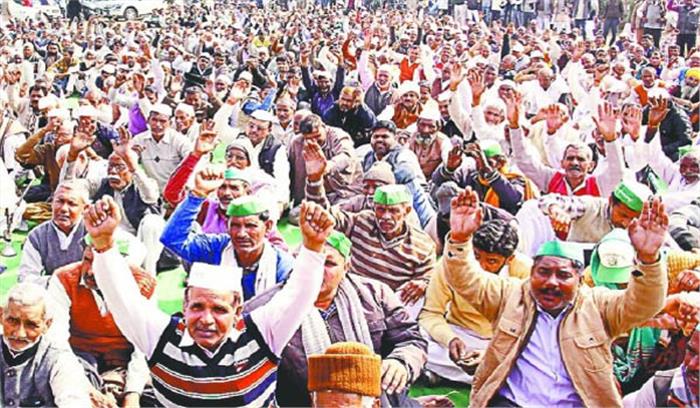 किसान संगठन ने किया यूपीए का समर्थन