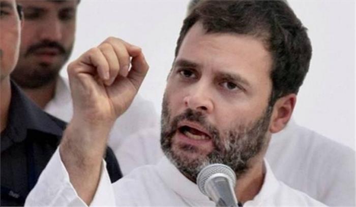 मोदी को देश की कोई चिंता नहीं: राहुल
