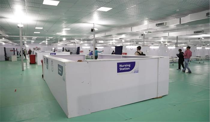 दिल्ली : रामलीला ग्राउंड में मंगलवार से शुरू होंगे 500 आईसीयू बेड