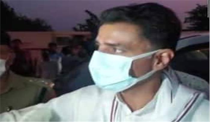 लखीमपुर खीरी जा रहे सचिन पायलट मुरादाबाद में हिरासत में लिए गए