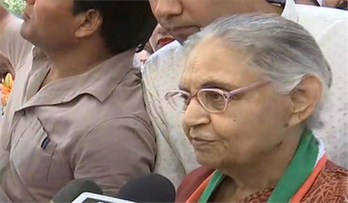 आप के साथ गठबंधन पर घोषणा शीघ्र: शीला दीक्षित