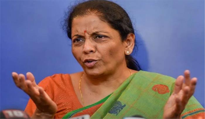 कांग्रेस अपने नेता को मर्यादा का पाठ पढ़ाये: सीतारमण