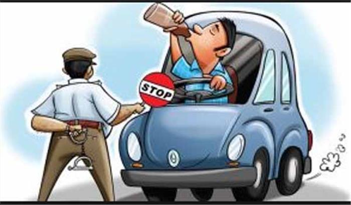 शराब पीकर वाहन चलाने वालों में युवाओं की संख्या ज्यादा