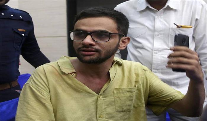 उमर खालिद पर हमले को लेकर हरियाणा के दो युवक हिरासत में