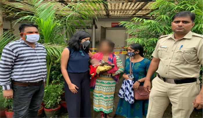 दिल्ली महिला आयोग ने 2.5 माह की बच्ची को बचाया, मामले में 5 गिरफ्तार