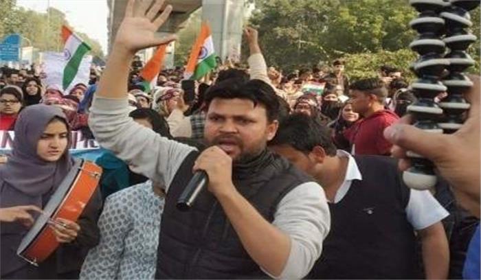 दिल्ली हिंसा : जामिया छात्र तनहा परीक्षा में बैठने के लिए पैरोल पर रिहा