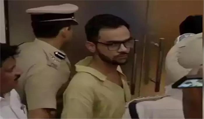 दिल्ली हिंसा : उमर खालिद को 10 दिन की पुलिस हिरासत