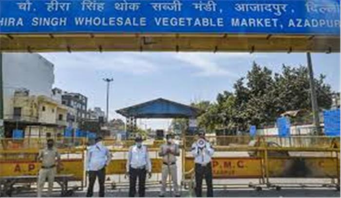 आजादपुर मंडी में अब तक कोरोना के 16 मामले