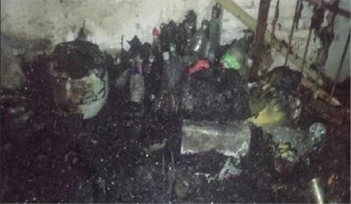 दिलशाद गार्डन में मकान में लगी आग,  4 की मौत 