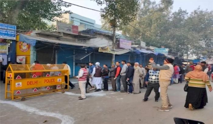 दिल्ली चुनाव : सुबह 9 बजे तक 1.14 प्रतिशत मतदान 