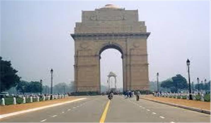 दिल्ली में दोपहर बाद बादल छाए रहने के  आंशिक​​​​​​​