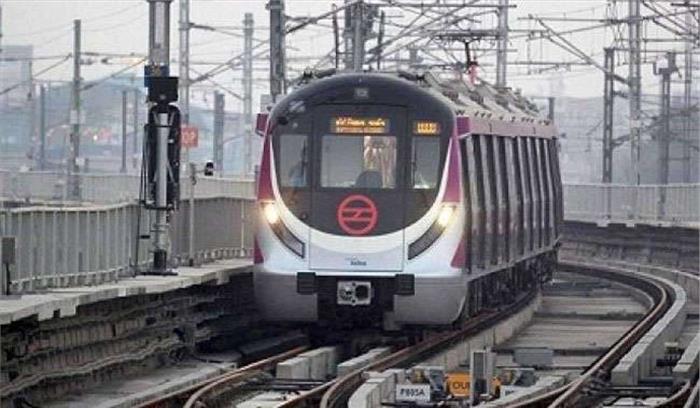 दिल्ली :मजेंटा लाइन पर मेट्रो सेवा बाधित
