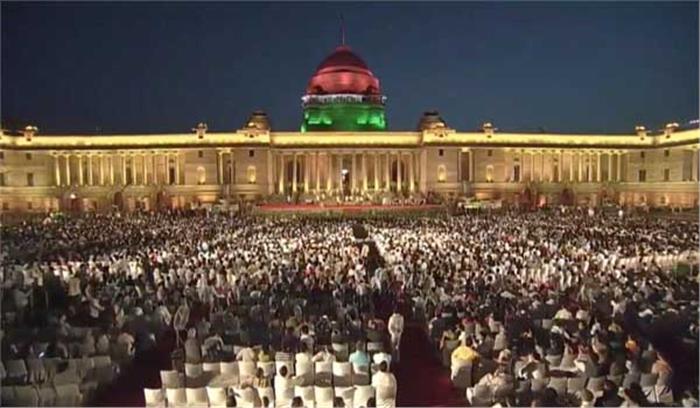 शाह, स्मृति ईरानी, एस. जयशंकर, रमेश पोखरियाल, अर्जुन मुंडा ने मंत्री पद की शपथ ली