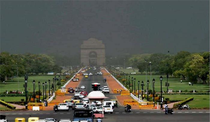 दिल्ली में शाम को बारिश के आसार