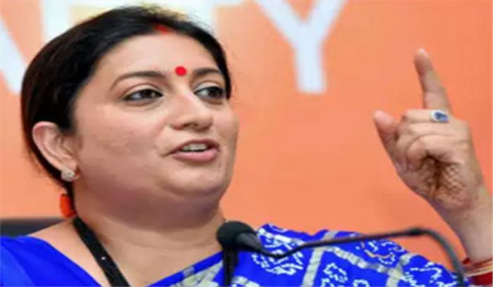 विपक्ष पर हमले के लिए प्रमुख चेहरे के रूप में उभरी स्मृति ईरानी