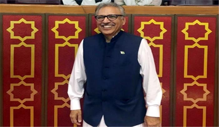 बेटे के दंत चिकित्सा व्यवसाय का प्रचार करने के लिए अपने आधिकारिक पद का उपयोग करने पर सवालों से घिरे पाक राष्ट्रपति