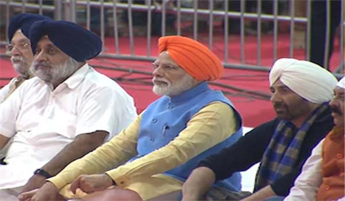 मोदी ने कॉरिडोर को समय पर खोलने के लिए इमरान का आभार जताया 