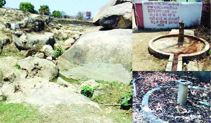 गर्मी के 4 महीने गोदी-डबरी के पानी का ही सहारा